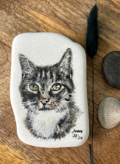 Katze Erinnerungsstein